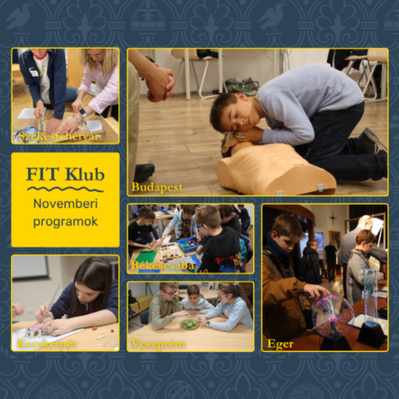 Novemberben is FIT Klub országszerte!
