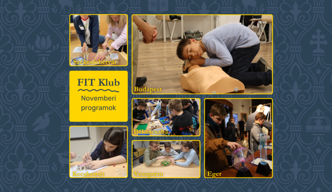 Novemberben is FIT Klub országszerte!